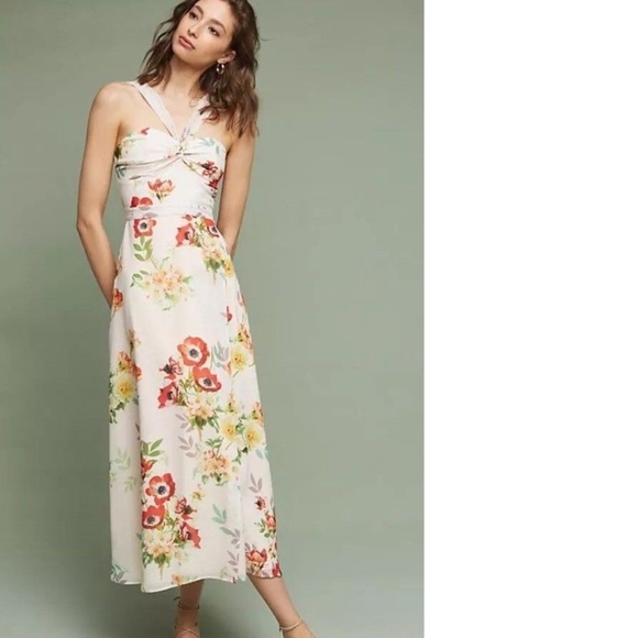 Anthropologie Laysan Floral Dress  new - Picture 5 of 8
